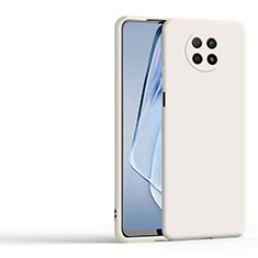 Funda Silicona Ultrafina Goma 360 Grados Carcasa YK4 para Xiaomi Redmi Note 9T 5G Blanco