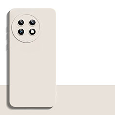 Funda Silicona Ultrafina Goma 360 Grados Carcasa YK5 para OnePlus Ace 2 Pro 5G Blanco