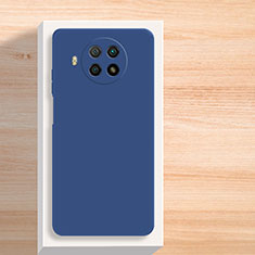 Funda Silicona Ultrafina Goma 360 Grados Carcasa YK5 para Xiaomi Mi 10i 5G Azul