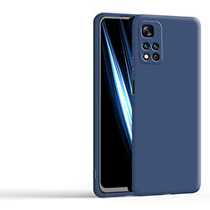 Funda Silicona Ultrafina Goma 360 Grados Carcasa YK5 para Xiaomi Mi 11i 5G (2022) Azul