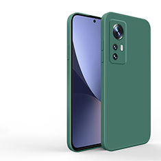 Funda Silicona Ultrafina Goma 360 Grados Carcasa YK5 para Xiaomi Mi 12T Pro 5G Verde