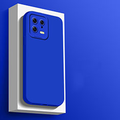 Funda Silicona Ultrafina Goma 360 Grados Carcasa YK5 para Xiaomi Mi 13 5G Azul