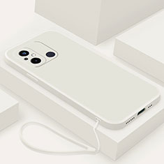 Funda Silicona Ultrafina Goma 360 Grados Carcasa YK5 para Xiaomi Poco C55 Blanco