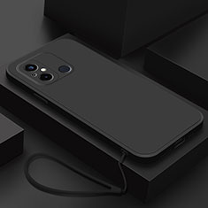 Funda Silicona Ultrafina Goma 360 Grados Carcasa YK5 para Xiaomi Poco C55 Negro