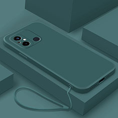 Funda Silicona Ultrafina Goma 360 Grados Carcasa YK5 para Xiaomi Poco C55 Verde Noche