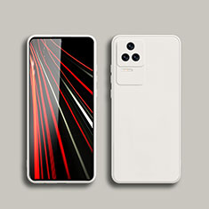 Funda Silicona Ultrafina Goma 360 Grados Carcasa YK5 para Xiaomi Poco F4 5G Blanco