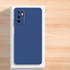 Funda Silicona Ultrafina Goma 360 Grados Carcasa YK5 para Xiaomi Redmi Note 10 5G Azul