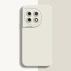Funda Silicona Ultrafina Goma 360 Grados Carcasa YK6 para OnePlus 11R 5G Blanco
