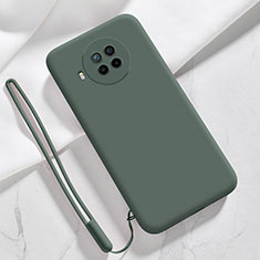 Funda Silicona Ultrafina Goma 360 Grados Carcasa YK6 para Xiaomi Mi 10T Lite 5G Verde Noche