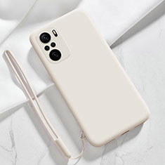 Funda Silicona Ultrafina Goma 360 Grados Carcasa YK6 para Xiaomi Mi 11X Pro 5G Blanco