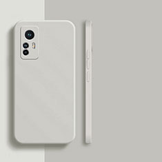 Funda Silicona Ultrafina Goma 360 Grados Carcasa YK6 para Xiaomi Mi 12T 5G Blanco