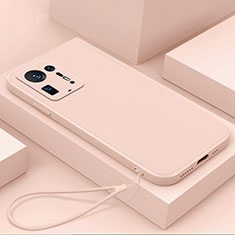 Funda Silicona Ultrafina Goma 360 Grados Carcasa YK6 para Xiaomi Mi Mix 4 5G Rosa