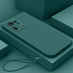 Funda Silicona Ultrafina Goma 360 Grados Carcasa YK6 para Xiaomi Mi Mix 4 5G Verde Noche