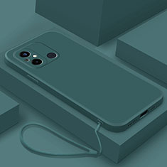 Funda Silicona Ultrafina Goma 360 Grados Carcasa YK6 para Xiaomi Redmi 11A 4G Verde