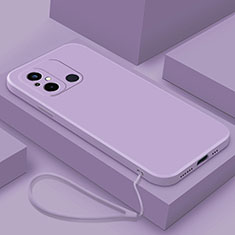 Funda Silicona Ultrafina Goma 360 Grados Carcasa YK6 para Xiaomi Redmi 12C 4G Purpura Claro
