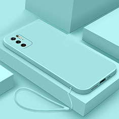 Funda Silicona Ultrafina Goma 360 Grados Carcasa YK6 para Xiaomi Redmi Note 11 SE 5G Cian