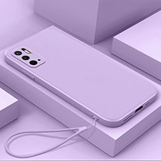 Funda Silicona Ultrafina Goma 360 Grados Carcasa YK6 para Xiaomi Redmi Note 11 SE 5G Morado