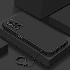 Funda Silicona Ultrafina Goma 360 Grados Carcasa YK6 para Xiaomi Redmi Note 11S 5G Negro