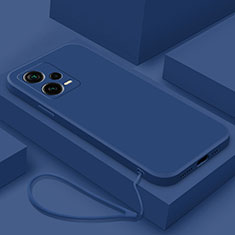 Funda Silicona Ultrafina Goma 360 Grados Carcasa YK6 para Xiaomi Redmi Note 12 Pro 5G Azul
