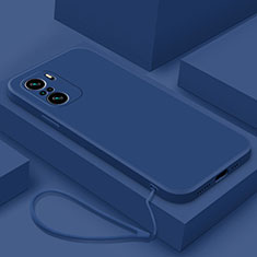 Funda Silicona Ultrafina Goma 360 Grados Carcasa YK7 para Xiaomi Mi 11i 5G Azul