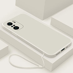 Funda Silicona Ultrafina Goma 360 Grados Carcasa YK7 para Xiaomi Mi 11i 5G Blanco