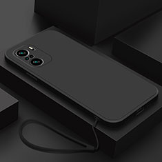 Funda Silicona Ultrafina Goma 360 Grados Carcasa YK7 para Xiaomi Mi 11i 5G Negro