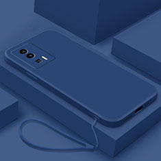 Funda Silicona Ultrafina Goma 360 Grados Carcasa YK7 para Xiaomi Poco F5 Pro 5G Azul
