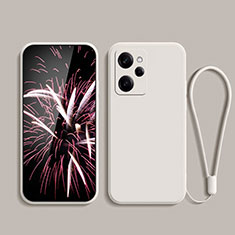 Funda Silicona Ultrafina Goma 360 Grados Carcasa YK7 para Xiaomi Poco X5 Pro 5G Blanco