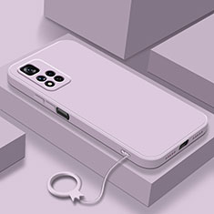 Funda Silicona Ultrafina Goma 360 Grados Carcasa YK8 para Xiaomi Poco X4 NFC Purpura Claro