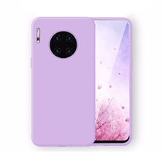 Funda Silicona Ultrafina Goma 360 Grados Carcasa Z04 para Huawei Mate 30 Morado