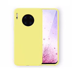 Funda Silicona Ultrafina Goma 360 Grados Carcasa Z04 para Huawei Mate 30 Pro Amarillo