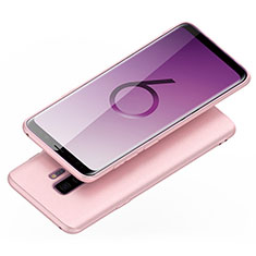 Funda Silicona Ultrafina Goma 360 Grados para Samsung Galaxy S9 Plus Rosa