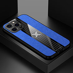 Funda Silicona Ultrafina Goma Carcasa A04 para Apple iPhone 13 Pro Azul