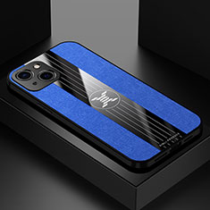 Funda Silicona Ultrafina Goma Carcasa A04 para Apple iPhone 14 Azul