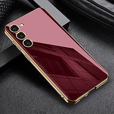 Funda Silicona Ultrafina Goma Carcasa AC1 para Samsung Galaxy S22 5G Rojo