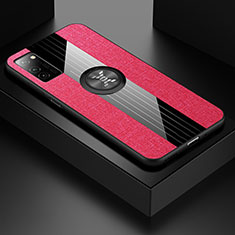 Funda Silicona Ultrafina Goma Carcasa C01 para Huawei Honor View 30 Pro 5G Rosa Roja