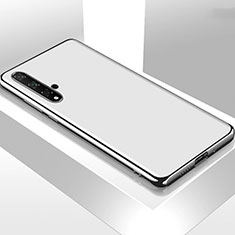 Funda Silicona Ultrafina Goma Carcasa C01 para Huawei Nova 5 Blanco