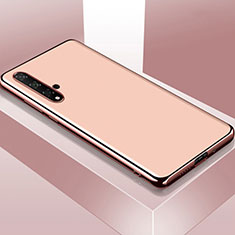 Funda Silicona Ultrafina Goma Carcasa C01 para Huawei Nova 5 Pro Oro Rosa