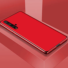 Funda Silicona Ultrafina Goma Carcasa C01 para Huawei Nova 5 Rojo