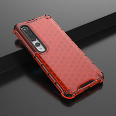 Funda Silicona Ultrafina Goma Carcasa C01 para Xiaomi Mi 10 Rojo