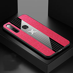 Funda Silicona Ultrafina Goma Carcasa C01 para Xiaomi Redmi Note 8T Rosa Roja