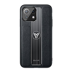 Funda Silicona Ultrafina Goma Carcasa C02 para Xiaomi Mi 11 5G Negro