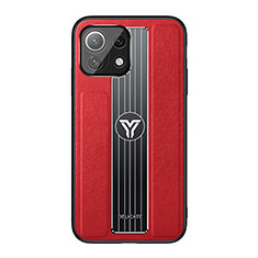 Funda Silicona Ultrafina Goma Carcasa C02 para Xiaomi Mi 11 5G Rojo