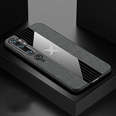 Funda Silicona Ultrafina Goma Carcasa C03 para Xiaomi Mi Note 10 Gris Oscuro