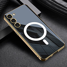 Funda Silicona Ultrafina Goma Carcasa con Mag-Safe Magnetic AC1 para Samsung Galaxy S23 5G Negro