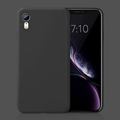 Funda Silicona Ultrafina Goma Carcasa HC01 para Apple iPhone XR Negro