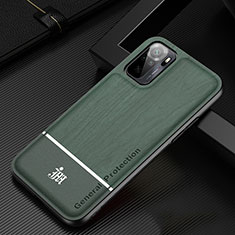 Funda Silicona Ultrafina Goma Carcasa JM1 para Xiaomi Redmi Note 10 4G Verde