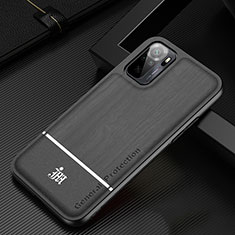 Funda Silicona Ultrafina Goma Carcasa JM1 para Xiaomi Redmi Note 10S 4G Negro