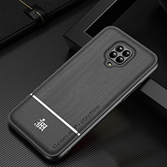 Funda Silicona Ultrafina Goma Carcasa JM1 para Xiaomi Redmi Note 9 Pro Negro