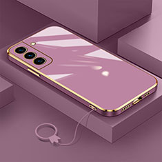 Funda Silicona Ultrafina Goma Carcasa M01 para Samsung Galaxy S21 5G Morado